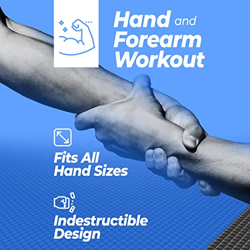 Grip Strength Trainer Kit - 5 Pack, Hand Grip Strengthener Kit, Hand Strengthener + Grip Strength Kit | Hand Exerciser Grip Strengthener Kit, Grip Trainer + Hand Grips for Strength *Bonus Carry Bag*